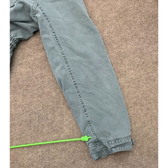 American Eagle Coat Womens M Barn Chore Military Hooded Anorak Parka Faux Fur - Picture 11 of 14